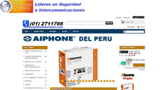 Desktop Screenshot of globalimportperu.com